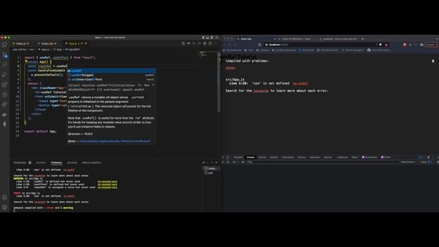 How To Use useRef Hook in React? смотреть онлайн
