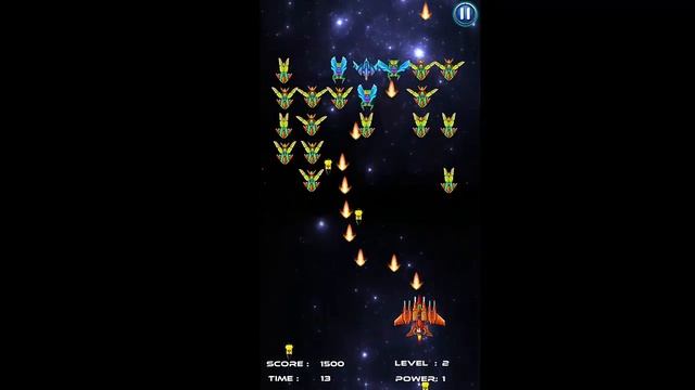 Galaxy Attack: Alien Shooter iOS App (iPhone, iPad) | Android Video Gameplay‬ смотреть онлайн