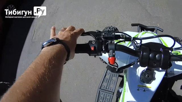 Тест драйв детского бензинового квадроцикла Motax Gekkon 70 cc смотреть онлайн