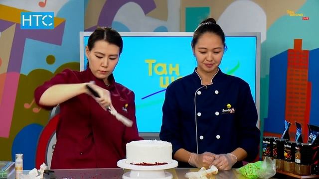 «Кызыл бархат» торту кантип жасалат? / Таң Шоола / 09.10.17 / НТС смотреть онлайн