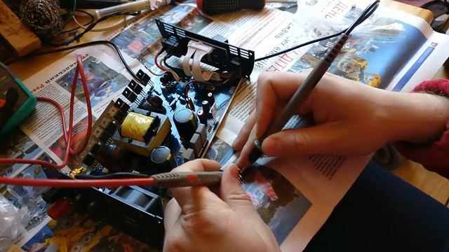 Отремонтировал грид инвертор, пробой в том же месте в третий раз