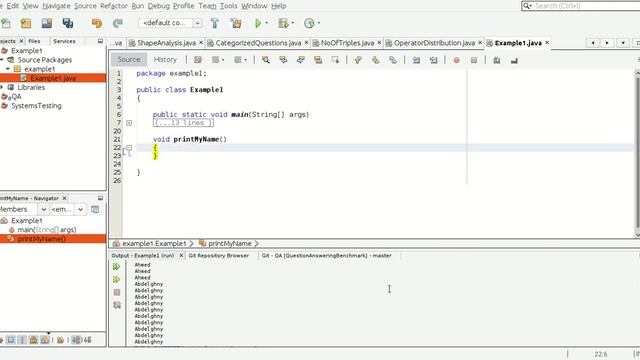 Java_1 - 27 - Java Methods(functions) - void - No Parameters {جافا بالعربى} смотреть онлайн