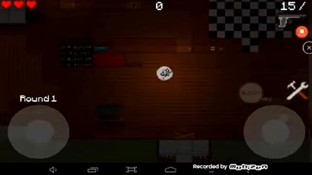 Пасхалка в игре Zombie Cubes. смотреть онлайн
