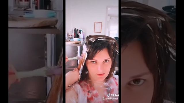 Окрашивание волос с медным оттенком смотреть онлайн