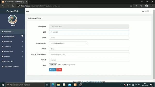 membuat website perpustakaan dengan bootstrap php versi 5 dan my sql Tugas UAS Kwd смотреть онлайн