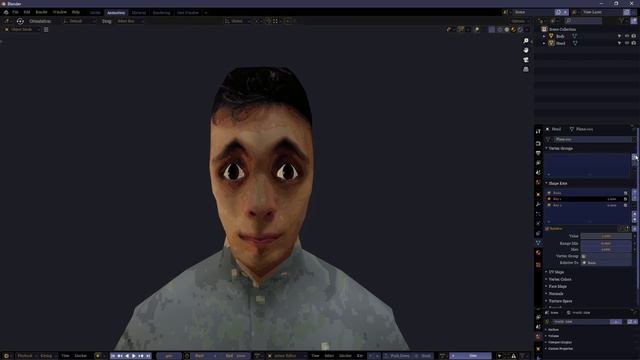 Shape Keys and Face Expressions - Blender Tutorial смотреть онлайн
