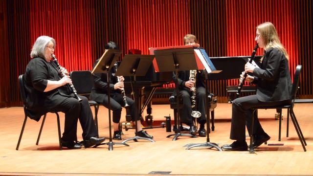 C4 Clarinet Quartet - Arkansas Clarinet Day 2023 смотреть онлайн