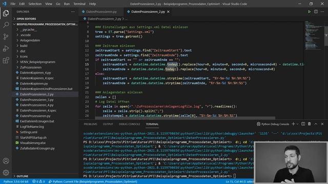 ?? Python Programm Einstellungen über xml Datei #29 смотреть онлайн