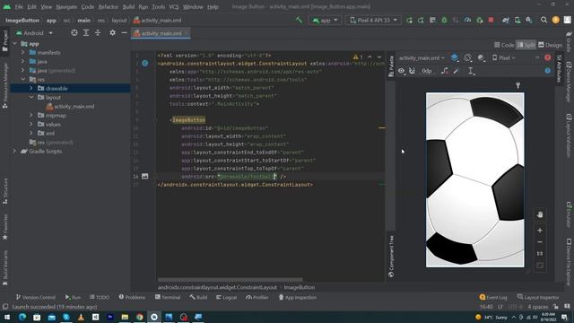 How To Use Image Button With Android Studio To Do Anything смотреть онлайн