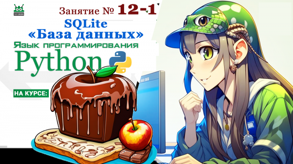 Занятие №12.1. Язык Python.  "База данных SQLite" (часть 1)