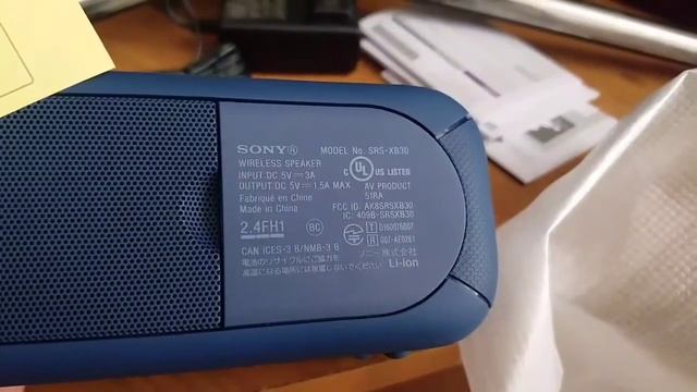 SONY SRS-XB30 unboxing EN ESPAÑOL смотреть онлайн