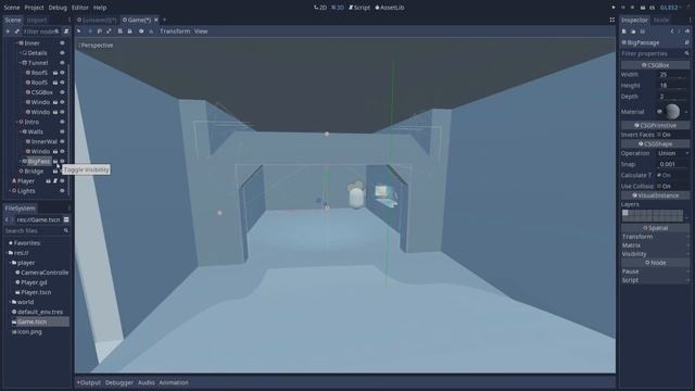 Model in Godot 3.1 with CSG: Constructive Solid Geometry (tutorial) смотреть онлайн