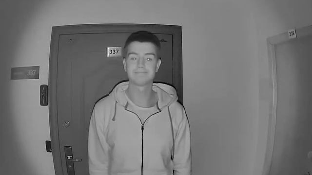 IP-домофон BEWARD DS06M, ночь, демо запись со звуком смотреть онлайн