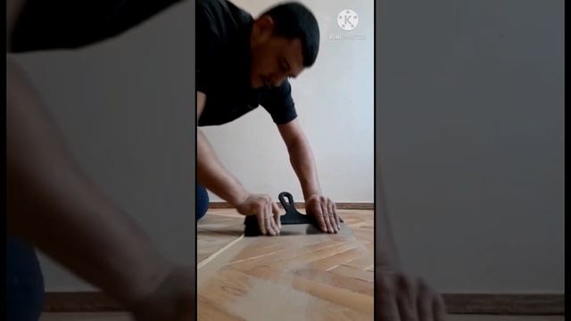 Процесс работы от специалиста "Прайм Паркет" по циклевке паркета! смотреть онлайн