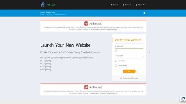 Бесплатный хостинг с БЕЗЛИМИТНЫМ хранилищем и СВОИМ доменом. Profreehost. смотреть онлайн