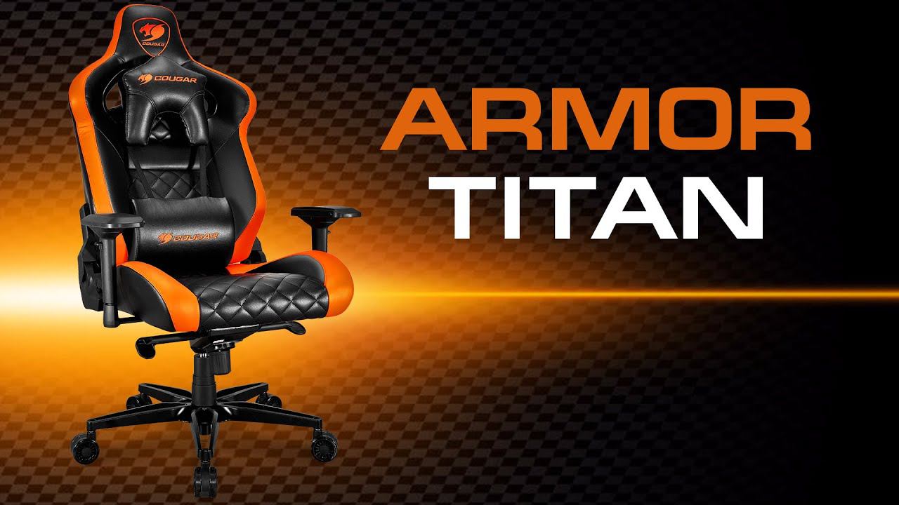 Игровое кресло Cougar ARMOR TITAN. Плюсы и минусы. Стоит ли покупать?! Сборка, обзор. смотреть онлайн