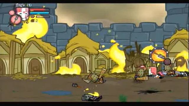 Castle Crashers DLC Pink Castle Crasher смотреть онлайн