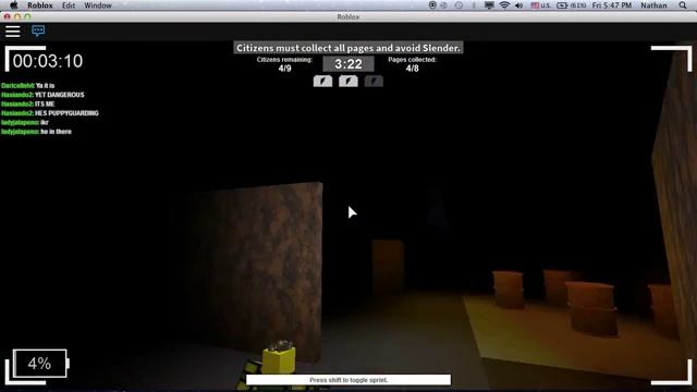 Roblox : Stop It Slender PART 1 : I'M SCARED смотреть онлайн