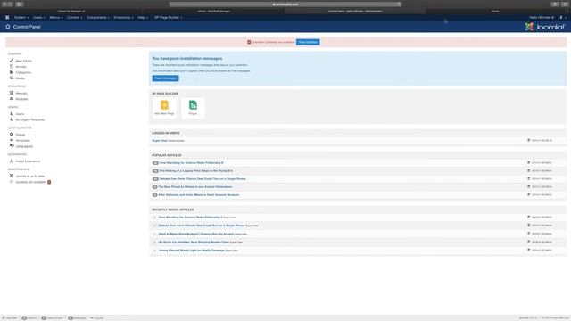 8. Backend And Frontend Overview - Helix Ultimate Framework Joomla смотреть онлайн