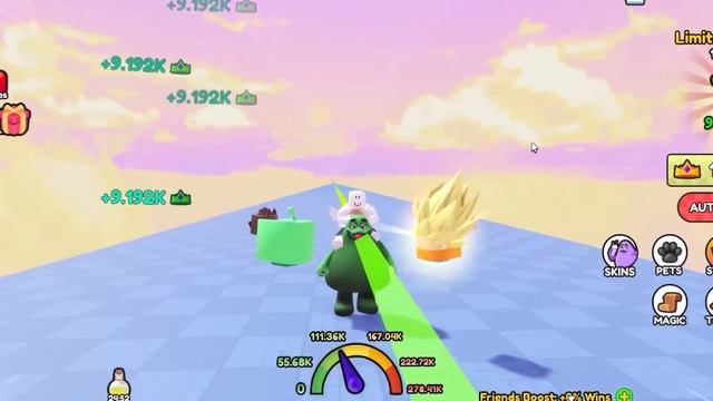 ROBLOX GRIMACE RACE CLICKER! (max speed) смотреть онлайн