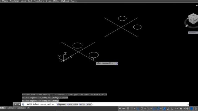 3D Modelling In AutoCAD 2015 - Drawing8 смотреть онлайн