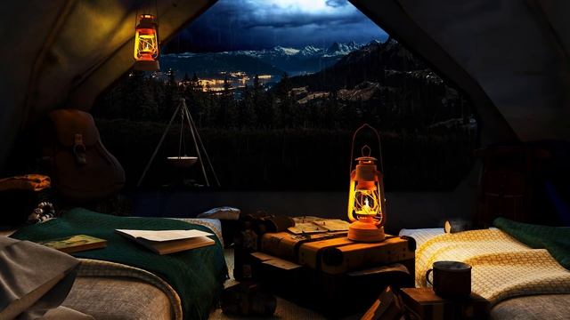 Sleep in the Tent on a Rainy Night смотреть онлайн