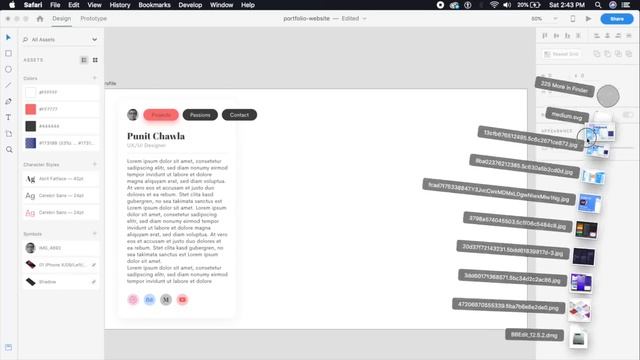 Website UI Design in Adobe XD + Exporting as HTML/CSS | Design Weekly смотреть онлайн