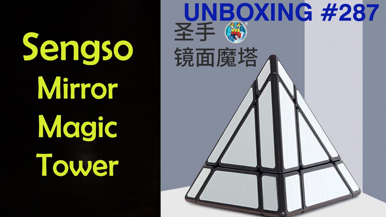 Unboxing №287 Sengso Mirror Magic Tower | Mirror Tower | Mirror Pyraminx. Обзор смотреть онлайн