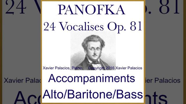 24 Vocalises, No. 11 in C Major, Op. 81 смотреть онлайн