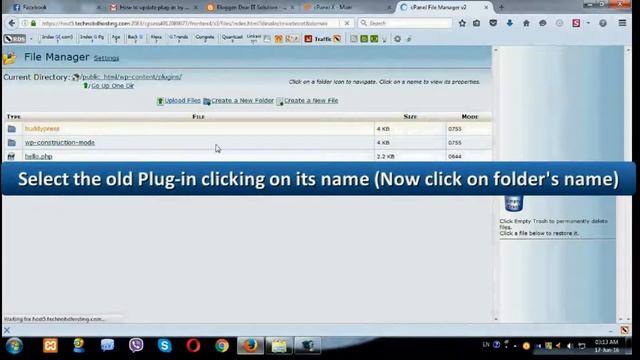 How to upload or update WordPress PlugIn by cPanel смотреть онлайн