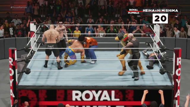 WWE 2k19 Royal Rumble Mortal Kombat Vs.Street Fighter Vs, WWE 2k Vs. Tekken Vs. Super Smash Brother смотреть онлайн
