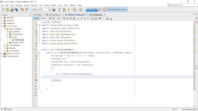 ✔ Cómo Llenar JComboBox en Java NetBeans con Datos de MySQL || MySQLWorkBench || NetBeans смотреть онлайн