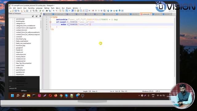 How to Use Cookies in PHP, Class 55 | Backend Development смотреть онлайн