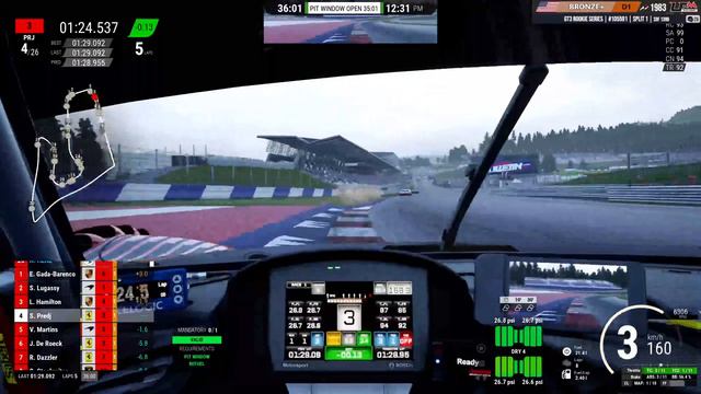 LFM Rookie Lobby - Red Bull Ring Assetto Corsa Competizione смотреть онлайн