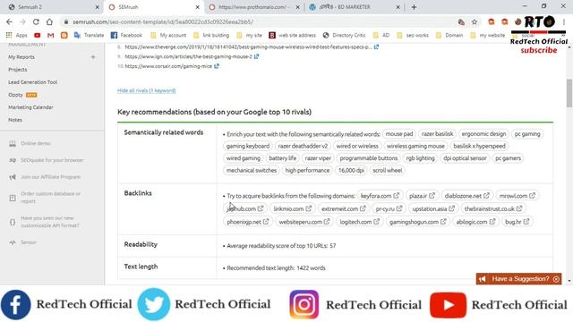 SEMrush | SEO Content Templates Guidelines | Semrush Paid Tools смотреть онлайн