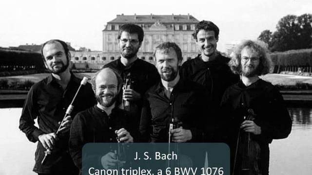 J. S. Bach - Canon triplex, a 6 BWV 1076 смотреть онлайн