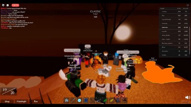 ROBLOX Midnight Horrors | Tpose Emote Gang Party! смотреть онлайн