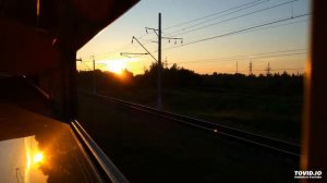 Ульянка - Балтийский вокзал (Звук поездки)