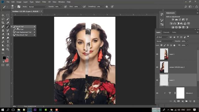 Horror Movie Poster In Photoshop | Movie Poster Design Tutorial 2018 смотреть онлайн
