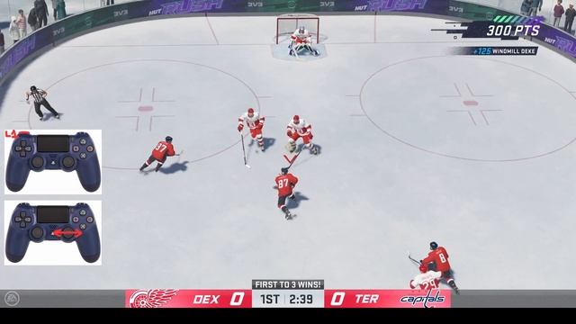 NHL22 Как сделать финт мельница HOW TO MAKE WINDMILL DEKE #NHL #NHL22