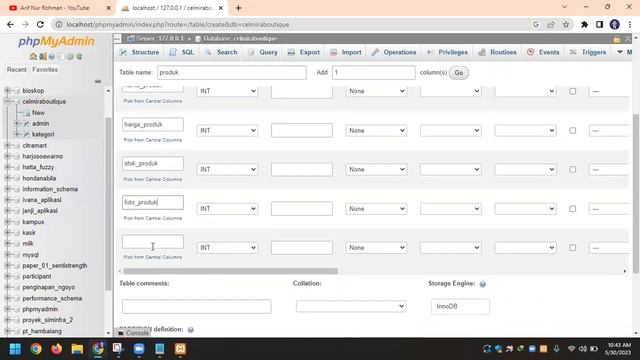 Tutorial MySQL - 1 perancangan, pembuatan database, tabel dan konten смотреть онлайн