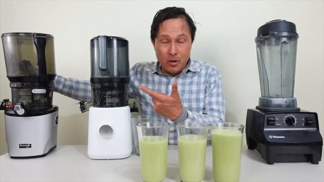 Best Green Smoothie Made in a Slow Juicer or Vitamix Blender ? смотреть онлайн