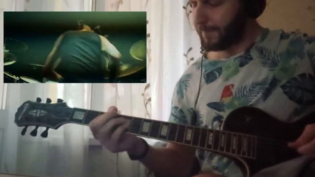 Let's play EPIPHONE MATT HEAFY 6 string TRIVIUM - DOWN FROM THE SKY (with errors) смотреть онлайн