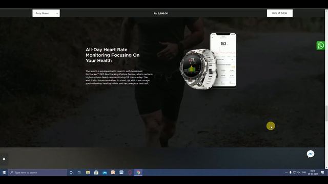 Amazfit T-Rex Smart Watch 20 Days Battery Life, AMOLED Display, GPS, 12 Military Certifications, смотреть онлайн