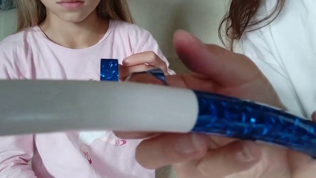 Правильная обмотка клейкой лентой гимнастический обруч. Гимнастика. смотреть онлайн