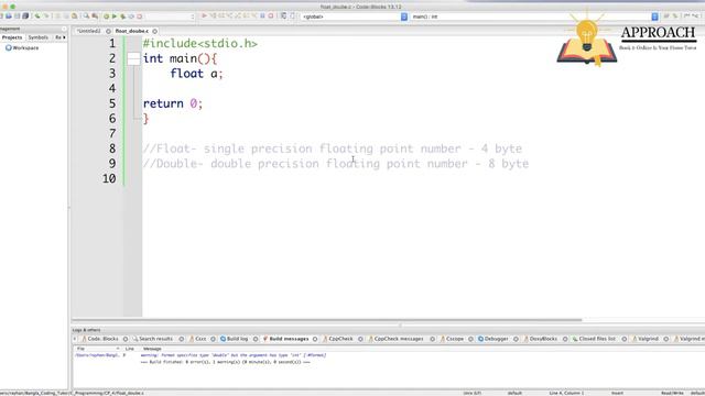 C-Programming Lecture -#04!! Float and Double 📼 смотреть онлайн