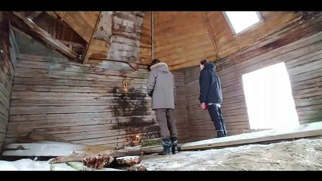 +Часовня в деревне Зинаково Чухломского района Костромской области. смотреть онлайн