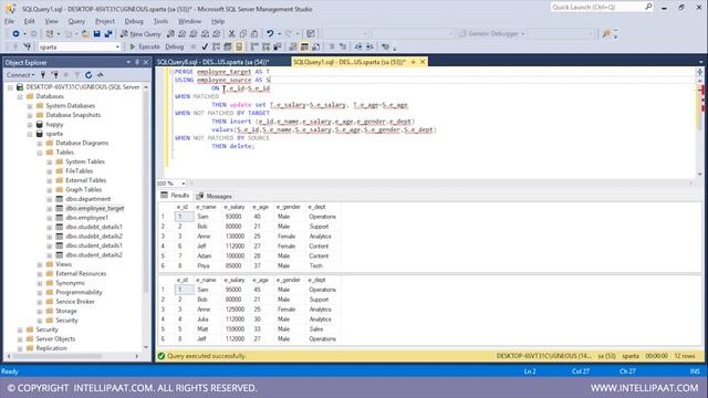 Merge Statement in SQL | How to Merge Statements in SQL | Intellipaat смотреть онлайн