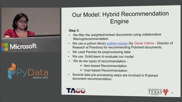 Anusua Trivedi: An example of Predictive Analytics: Building a Recommendation Engine using Python смотреть онлайн
