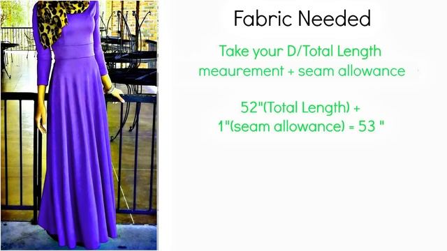 Nadira037  DIY  How to Make a Maxi Dress  Circle Skirt